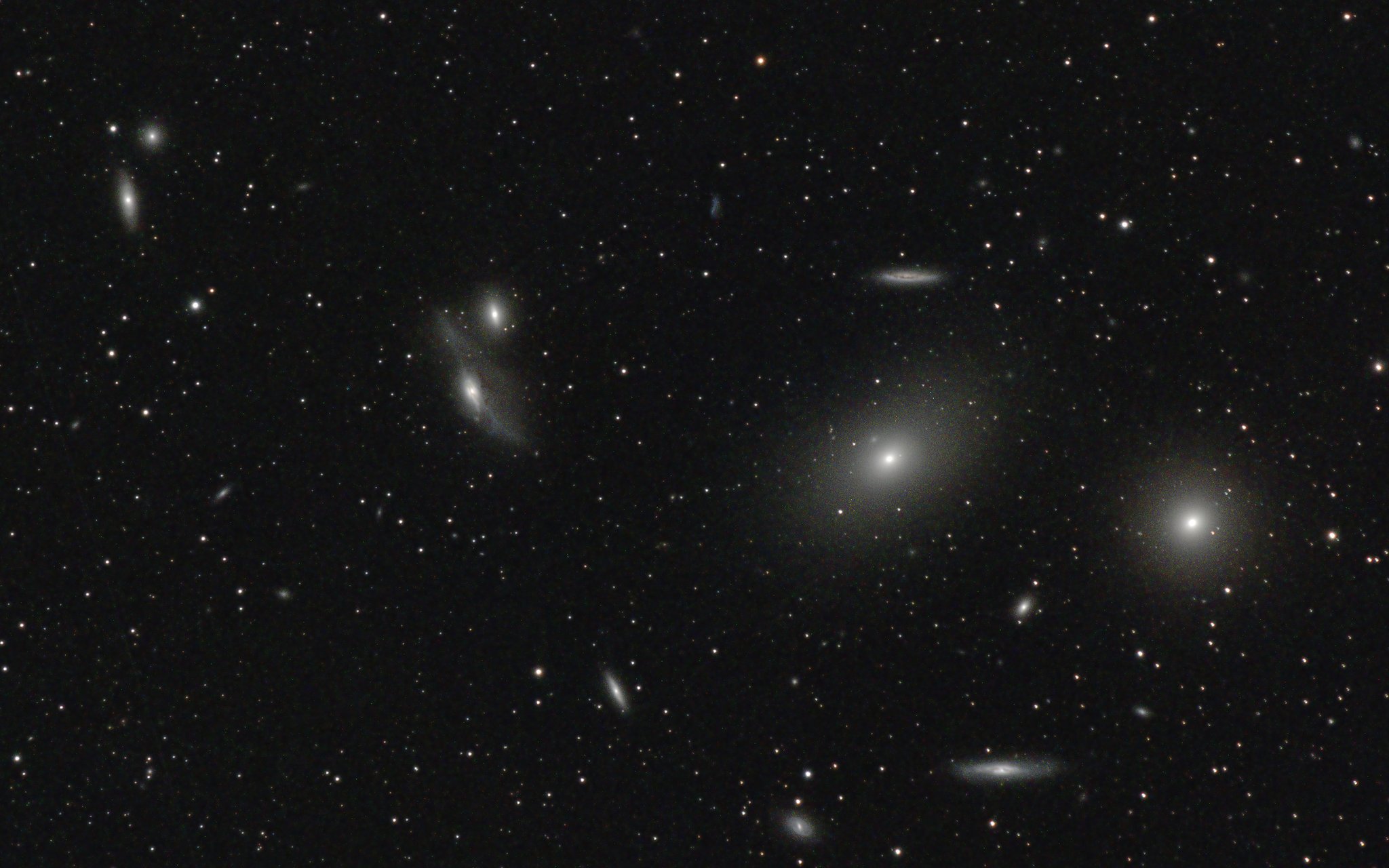 Virgo Cluster core