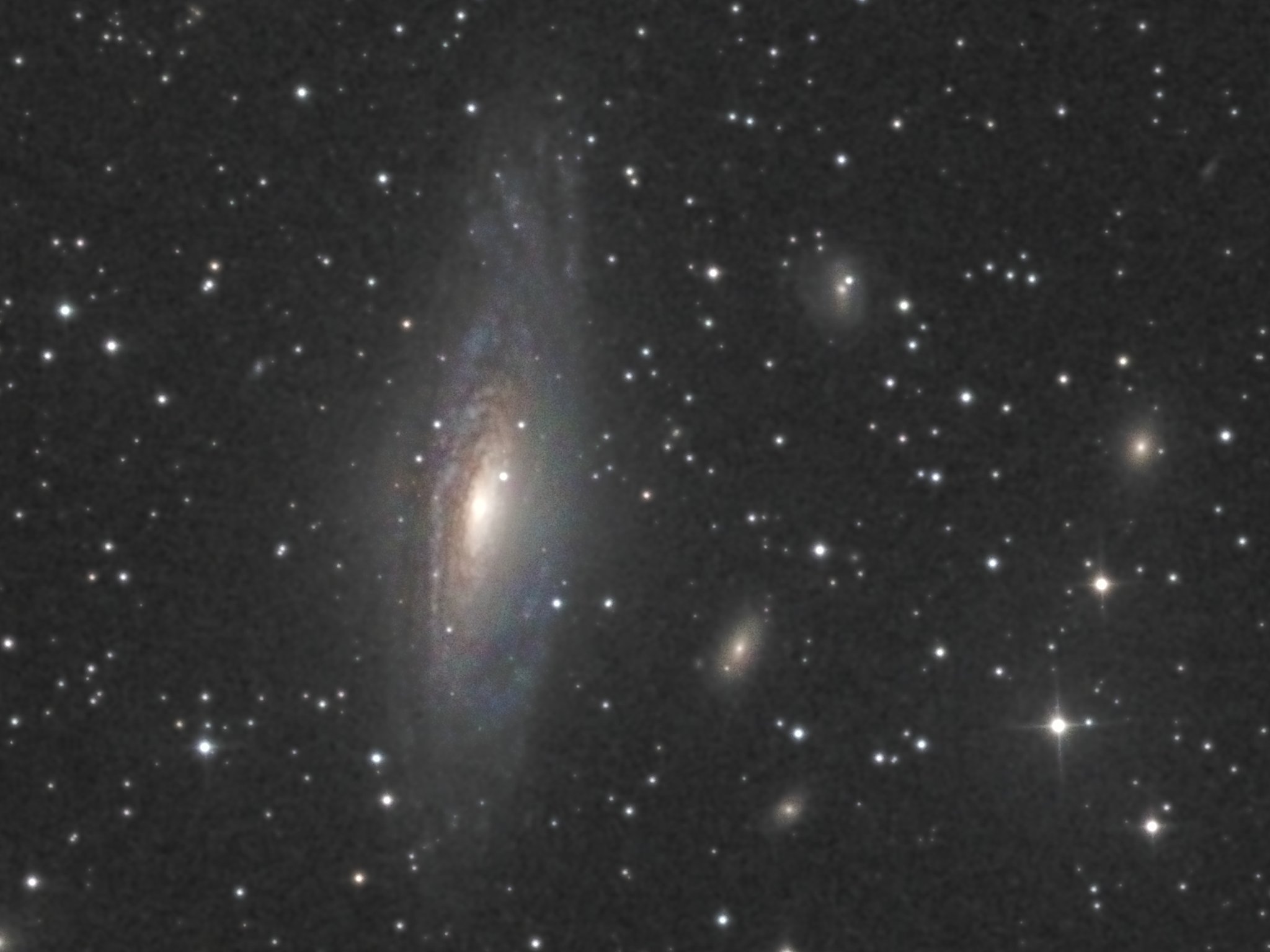 NGC 7331 with supernova SN 2026aaiv